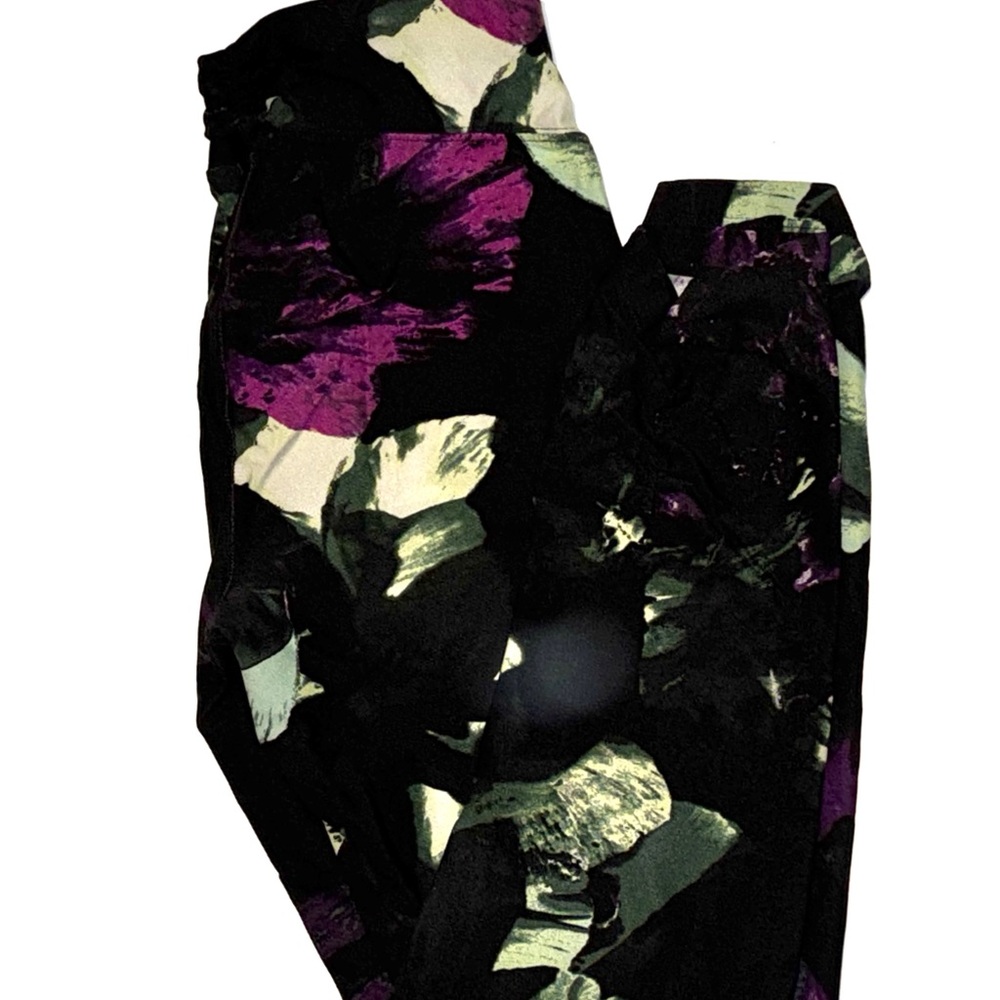 Calvin Klein Performance Leggings in Black and Purple S